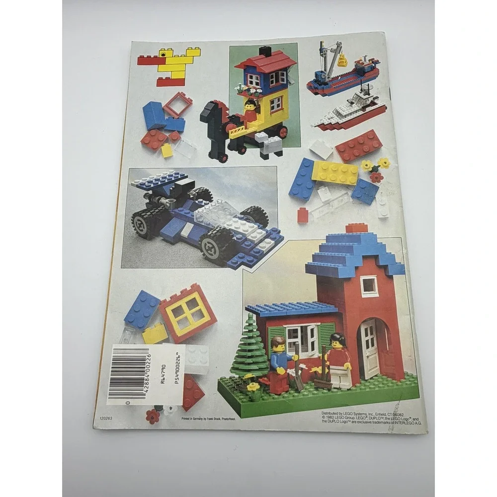 Vintage 1982 LEGO Idea Book 226 Building Ideas‎ Ages 3-12 Softcover Illustrated